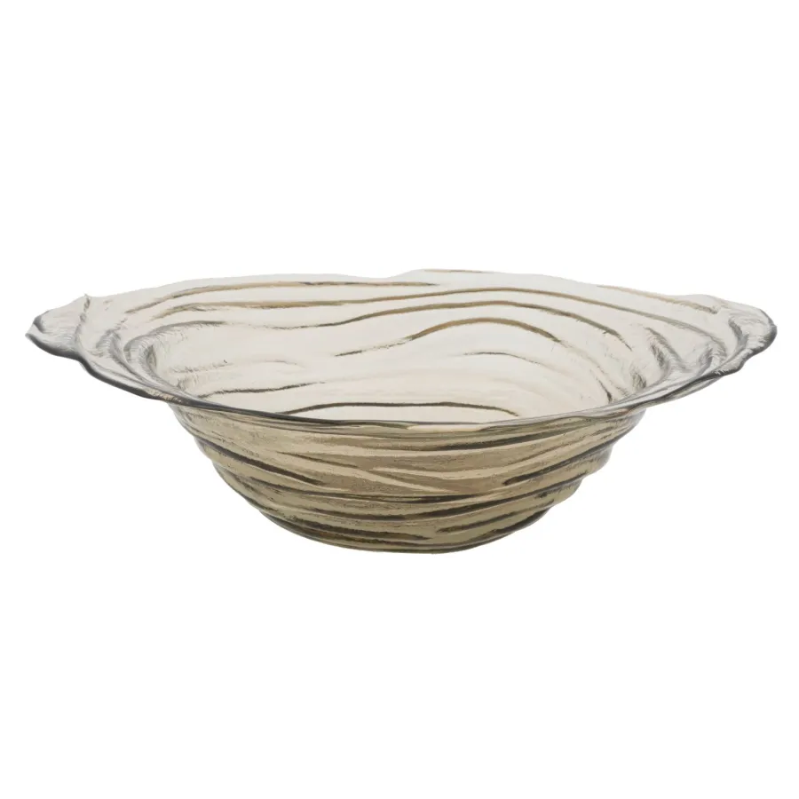 S/TASCHE SZKŁO RECYCLINGOWE NOW Ø 48X14 cm (WYPRODUKOWANO W HISZPANII)